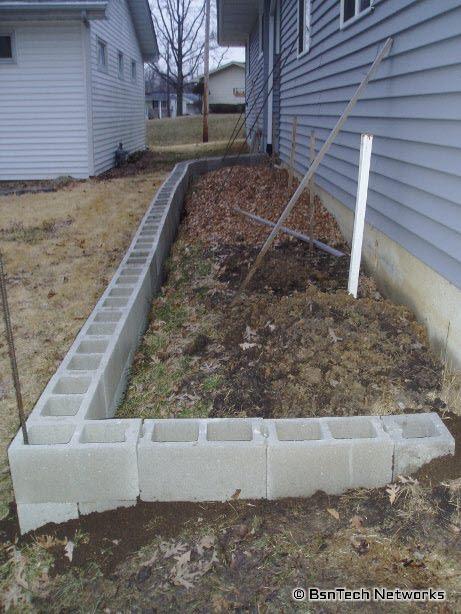 Cement Walls for Raised Bed Gardens