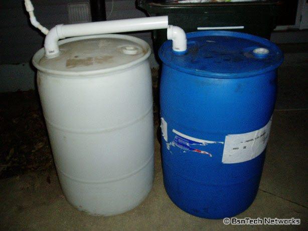 Rain Barrel PVC Pipe