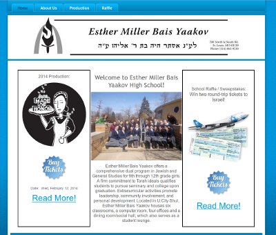 Esther Miller Bais Yaakov Website