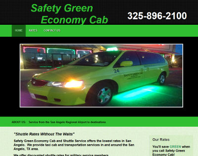 Safety Green Economy Cab