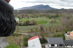 Aerial of Pigeon Forge from Hollywood Wax Museum