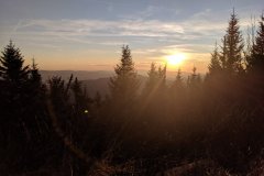 Sunset at Great Smoky Mountains