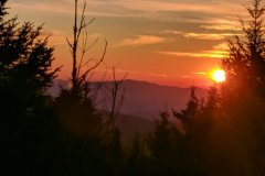 Sunset at Great Smoky Mountains