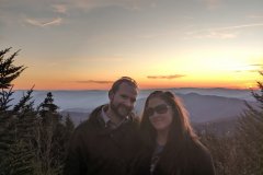 Wife & I at Great Smoky Mountains