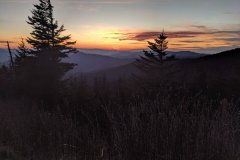 Sunset at Great Smoky Mountains