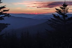 Sunset at Great Smoky Mountains