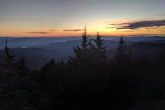 Sunset at Great Smoky Mountains