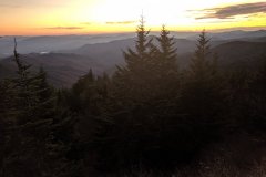 Sunset at Great Smoky Mountains