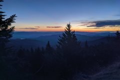 Sunset at Great Smoky Mountains