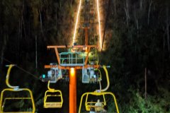 Gatlinburg Skylift at Night