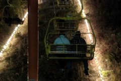 Gatlinburg Skylift at Night