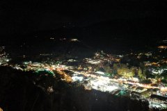 Overlooking Gatlinburg, TN at Night