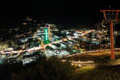 Overlooking Gatlinburg, TN at Night