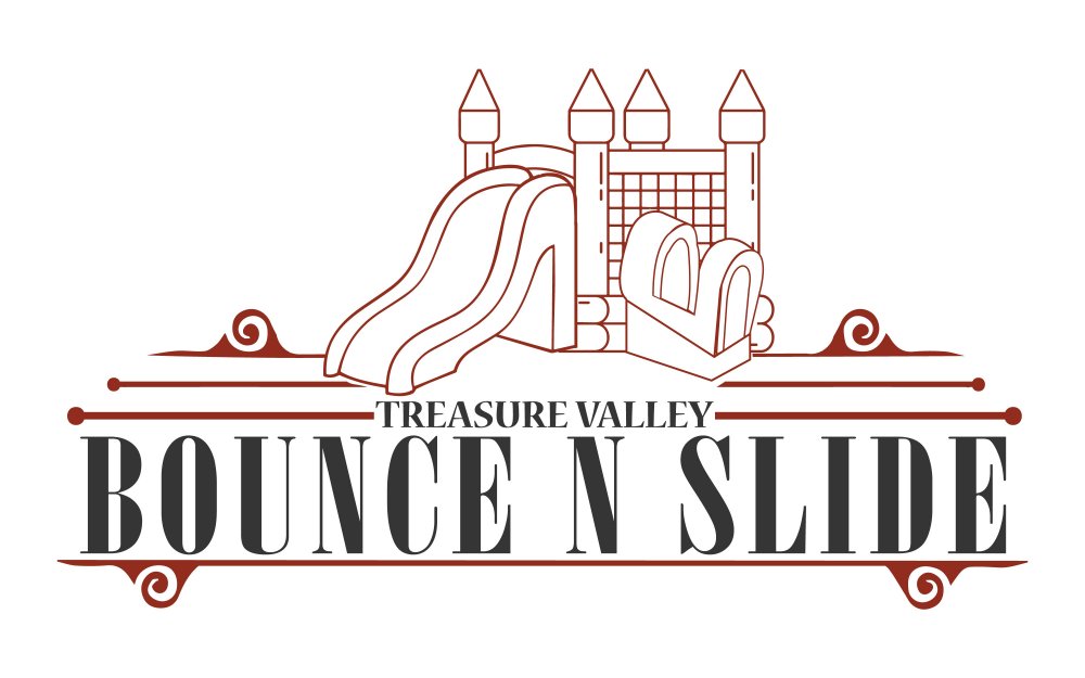 Bounce House Business Logo Example