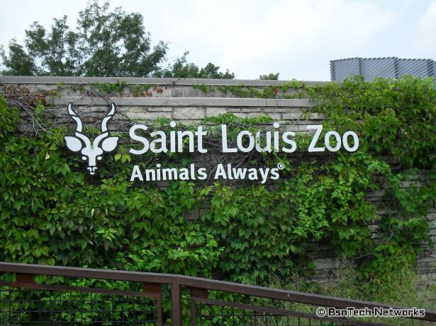 St. Louis Zoo Sign