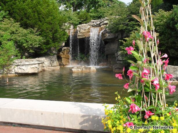 Waterfall at St. Louis Zoo