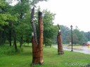 Sculptures at Starved Rock