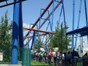 Lift Hill and Line for Superman Ultimate Flight