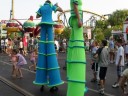 Stilt Walkers at Six Flags Great America