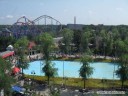 Arial View of Superman/Six Flags Great America