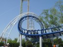 Corkscrew Roller Coaster