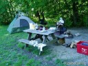 Camping at Turkey Run State Park