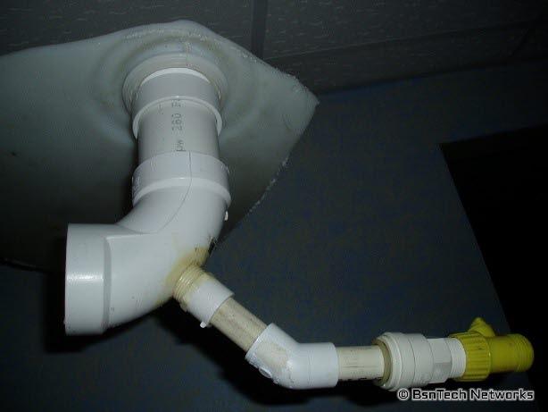 2" PVC Pipe and 1/2" PVC Pipe for Hose Connection