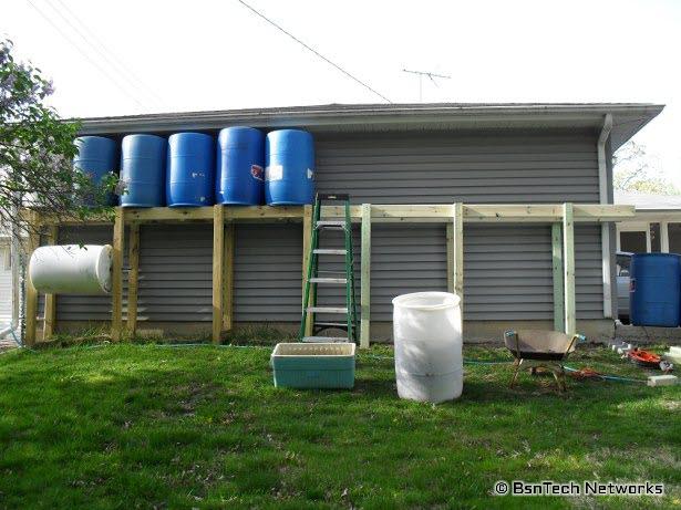 Rain Barrel Platform