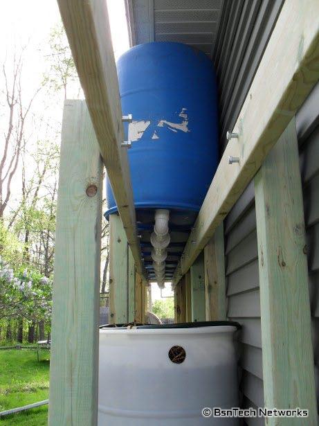 Barrel Platform - Side View