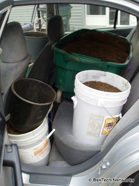 Back seat with more Dirt