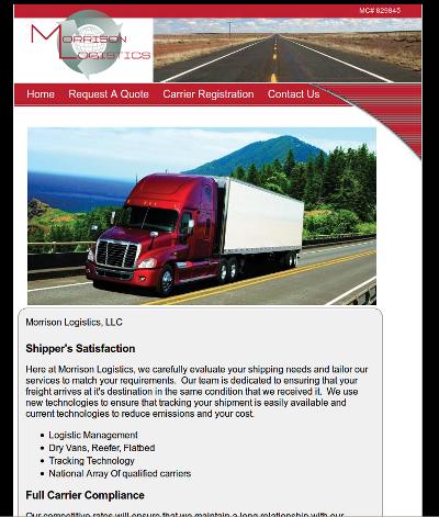 Morrison Logistics Chooses BsnTech Networks For Website Design ...