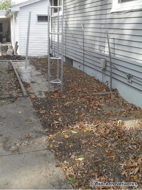 Tilling in Leaves into the Garden