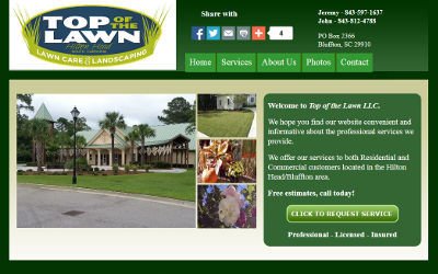 Lawn Service Company Website Design Lawn Service Company Website Design