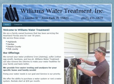 Williams Water Treatment